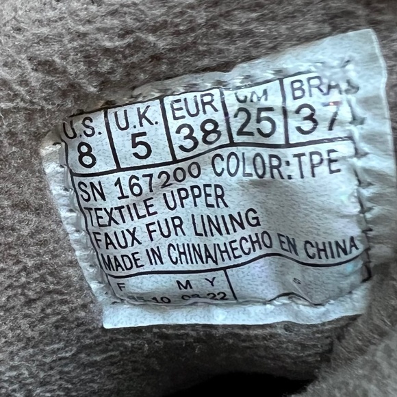 🌸 Skechers Synergy Cold Daze Casual Boots Women's Taupe - Picture 10 of 10